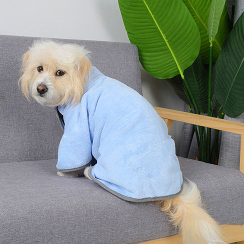 Quick Drying Pet Bathrobe