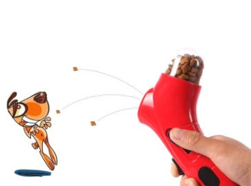 Pet Food Catapult Feeder Funny Toy