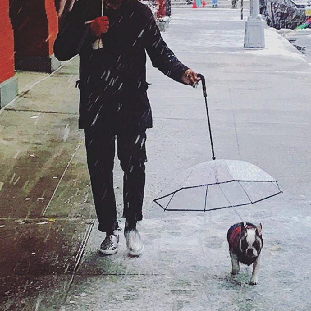Transparent Umbrella for Pets