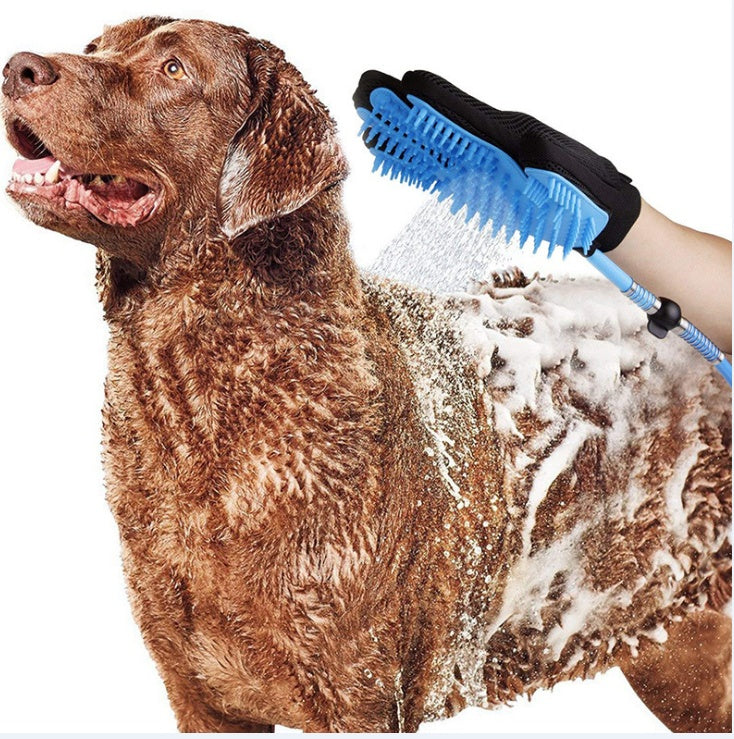Pet Grooming Sprayer and Massager Glove