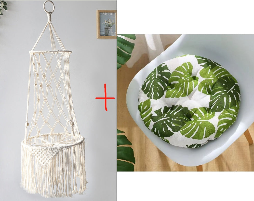 Macrame Hanging Hammock for Pets