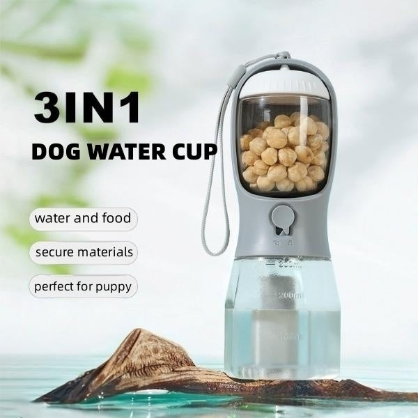 3-in-1 Portable Small Multi-functional Pet Cup