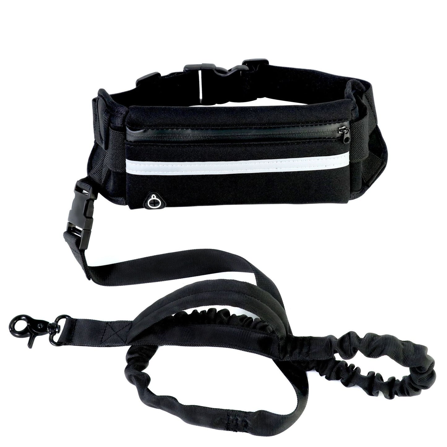 Hands Free Dog Leash with Accessory Holders