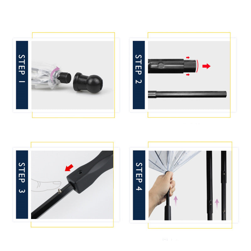 Transparent Umbrella for Pets