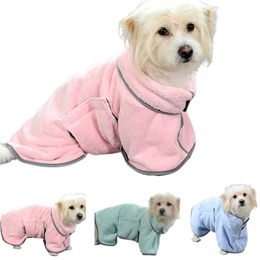 Quick Drying Pet Bathrobe