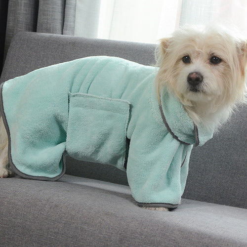 Quick Drying Pet Bathrobe